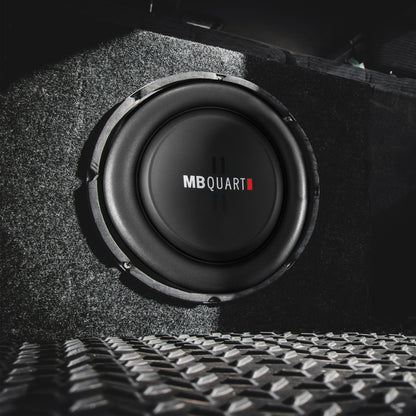 MB Quart DS1-204 400 Watt 8 Inch Shallow Slim DVC 4 Ohm Car Sub, Single Speaker - Find Fresh Goods
