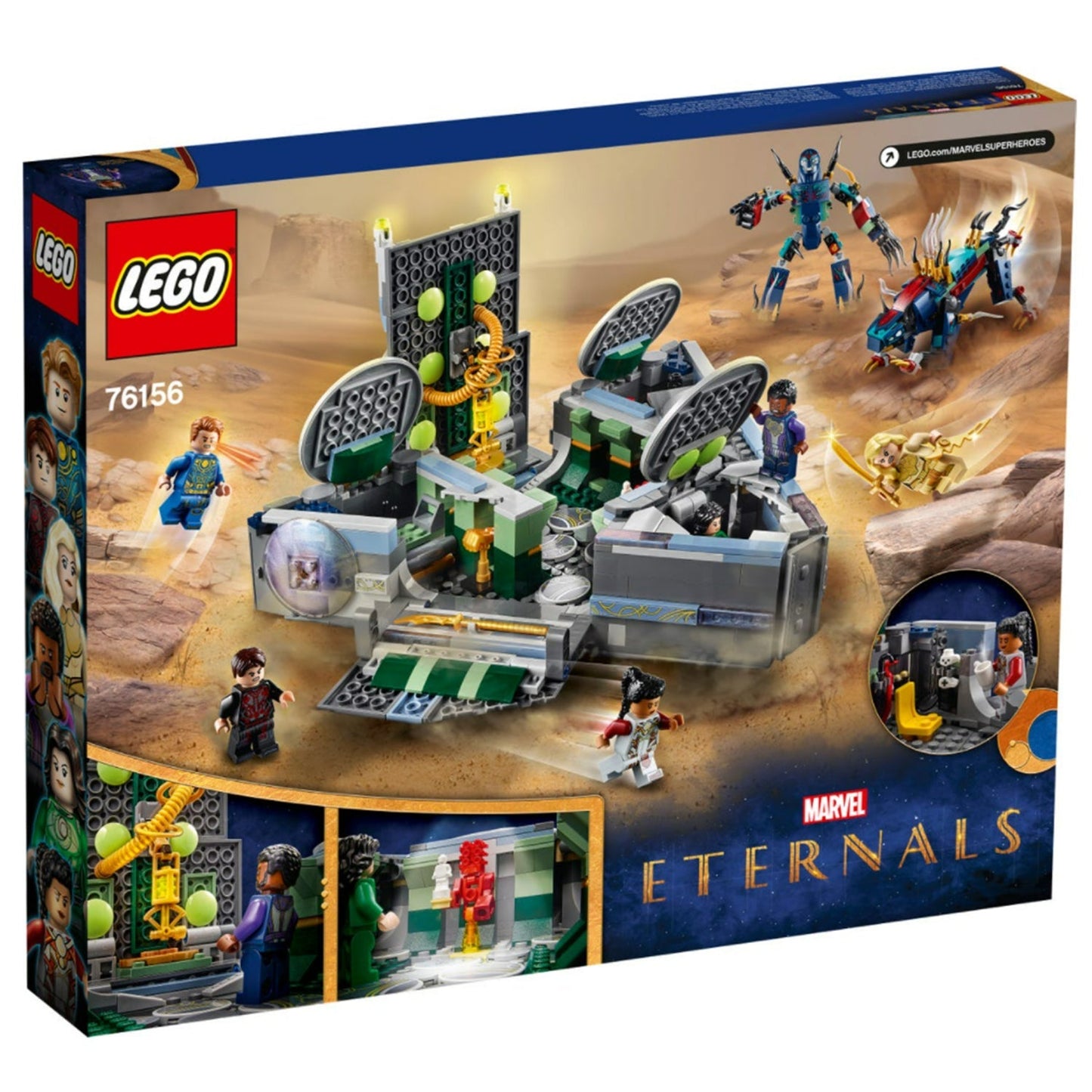 LEGO 76156 Marvel Rise of the Domo 1040 Piece Block Building Set for Ages 8 & Up