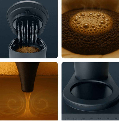 Chefman Caffeinator Drip 14-Cup Programmable Coffee Maker, Black