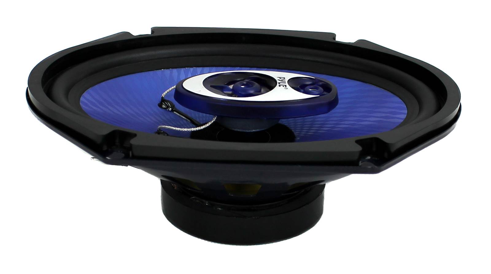 Pyle PL683BL 6x8" 360 Watt 3-Way Car Coaxial Audio Speakers Stereo, Blue (Pair) - Find Fresh Goods
