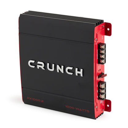 Crunch 2 Channel 1000 Watt Amp Car Audio Stereo Amplifier | PX-1000.2 (3 Pack) - Find Fresh Goods