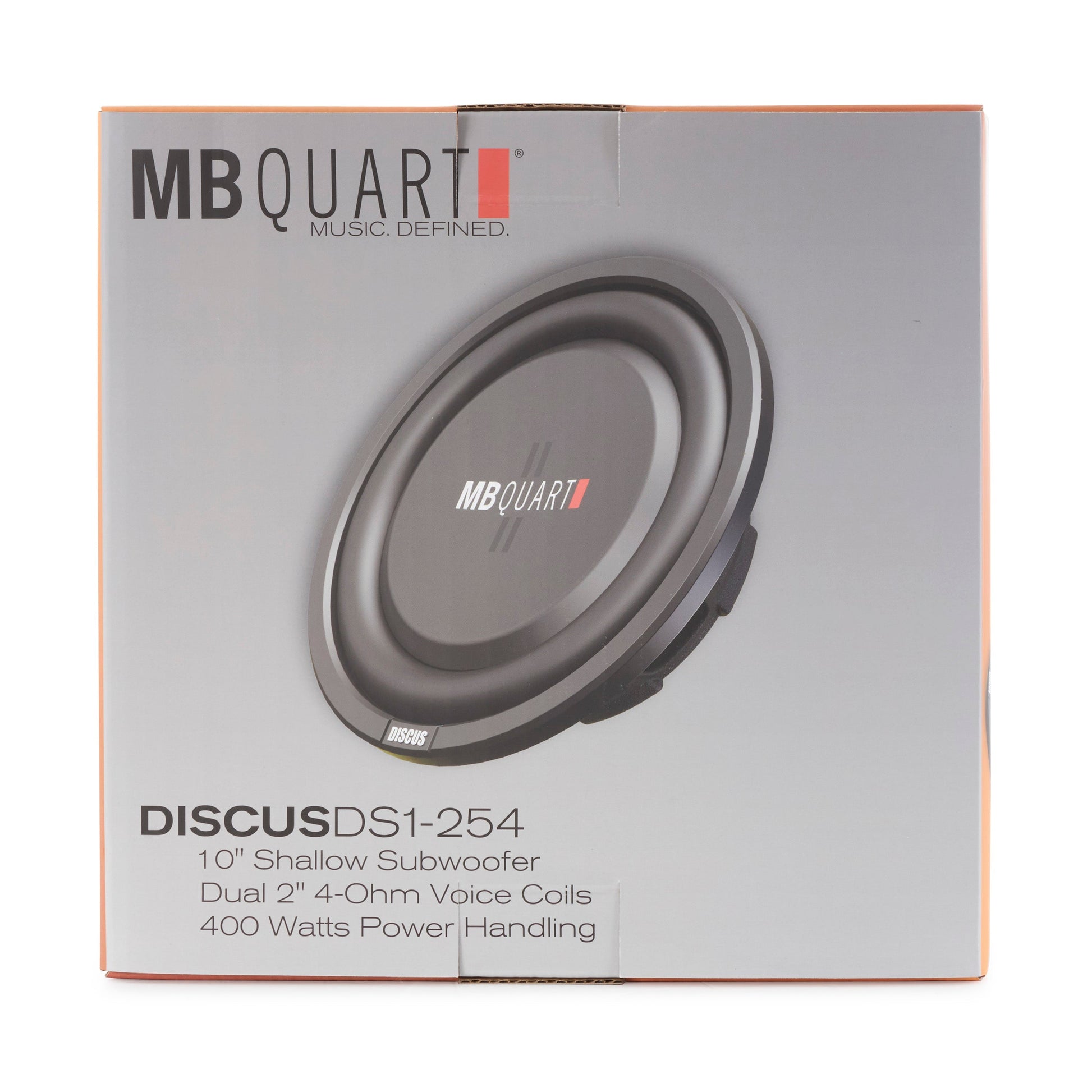 4) MB Quart DS1-254 400 Watt 4 Ohm Shallow Slim Subwoofers Car Truck DVC Subs - Find Fresh Goods