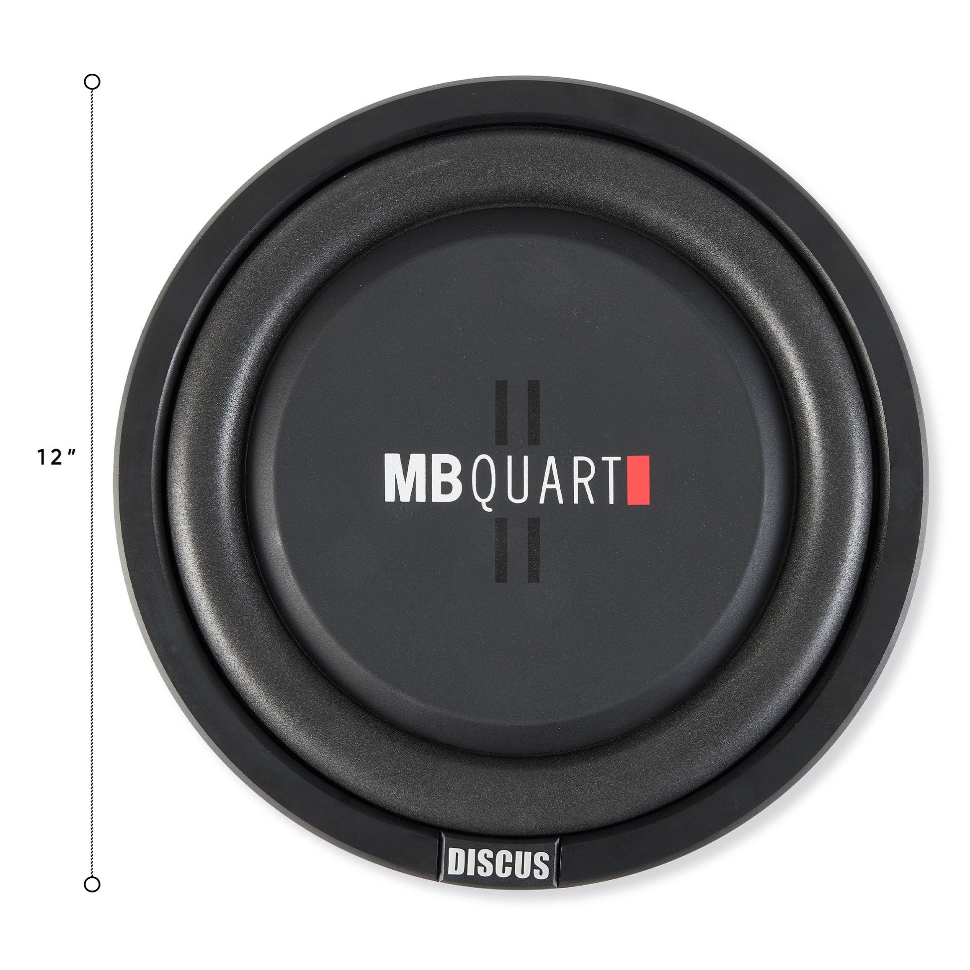 MB Quart DS1-304 400 Watt 12 Inch Slim Shallow Subwoofer Car/Truck DVC Sub - Find Fresh Goods