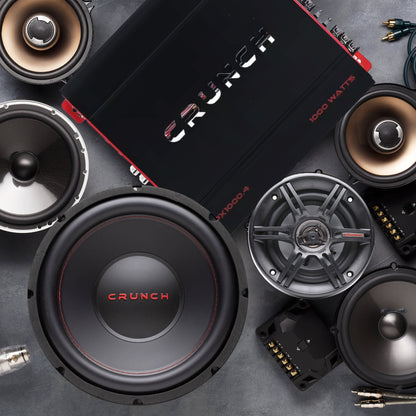 Crunch PX-1000.4 4 Channel 1000 Watt Amp A/B Class Car Stereo Power Amplifier - Find Fresh Goods
