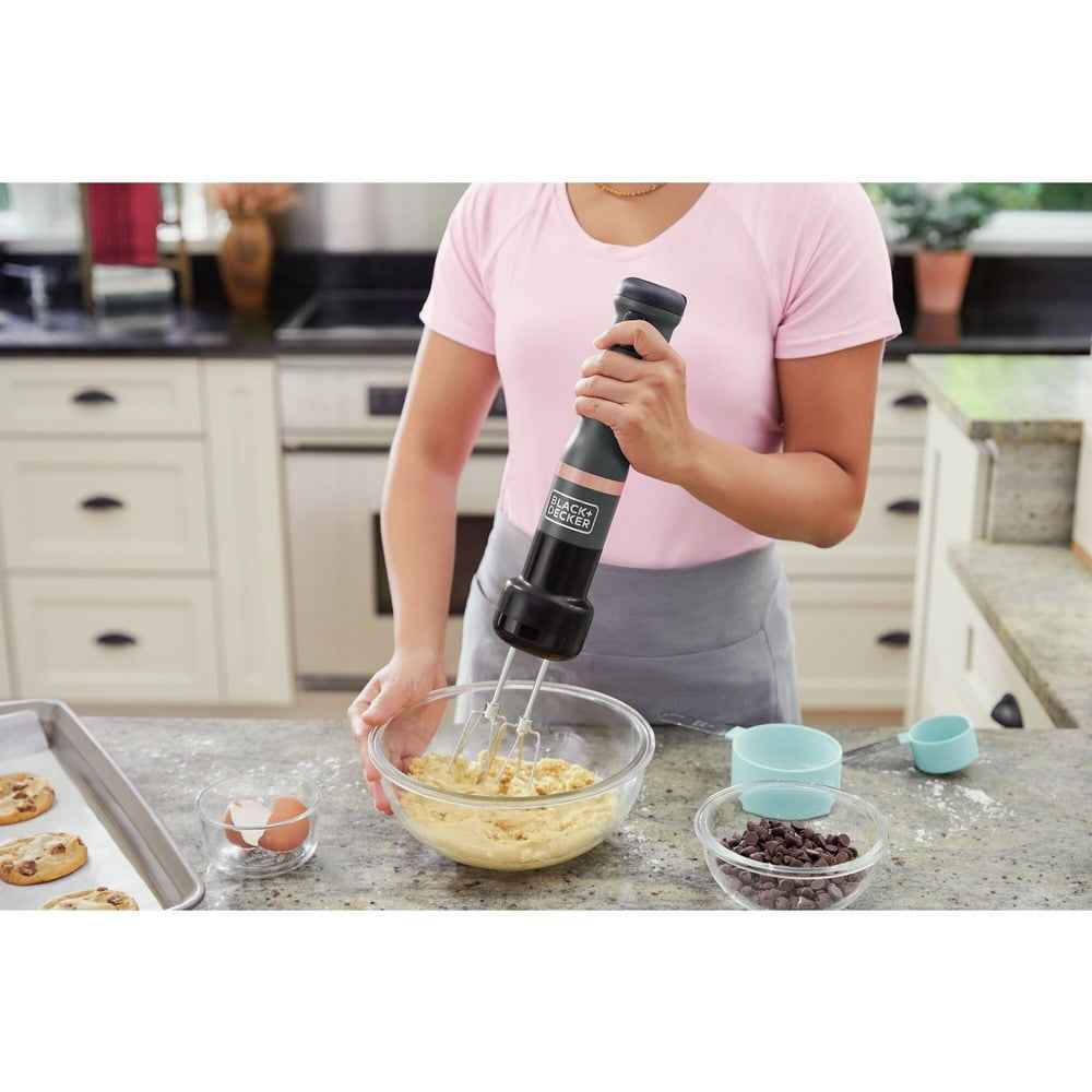 Black & Decker BCKM1014K01 kitchen wand Cordless Blender 4-in-1 Kitchen Multi-Tool - Grey