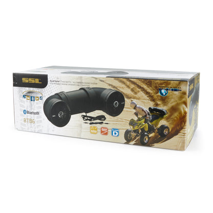 SOUNDSTORM BTB6 Bluetooth 6.5" 450W ATV/Marine Off Road Amplified Tube Speaker
