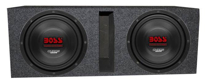 2) Boss CH10DVC 10" 3000W Car Subwoofers Subs Woofers 4 Ohm+Vented Box Enclosure - Find Fresh Goods