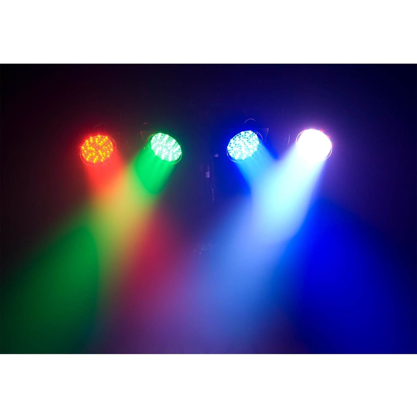 CHAUVET DJ 4BAR USB DMX LED Wash Light System w/Tripod, Travel Bags & Footswitch