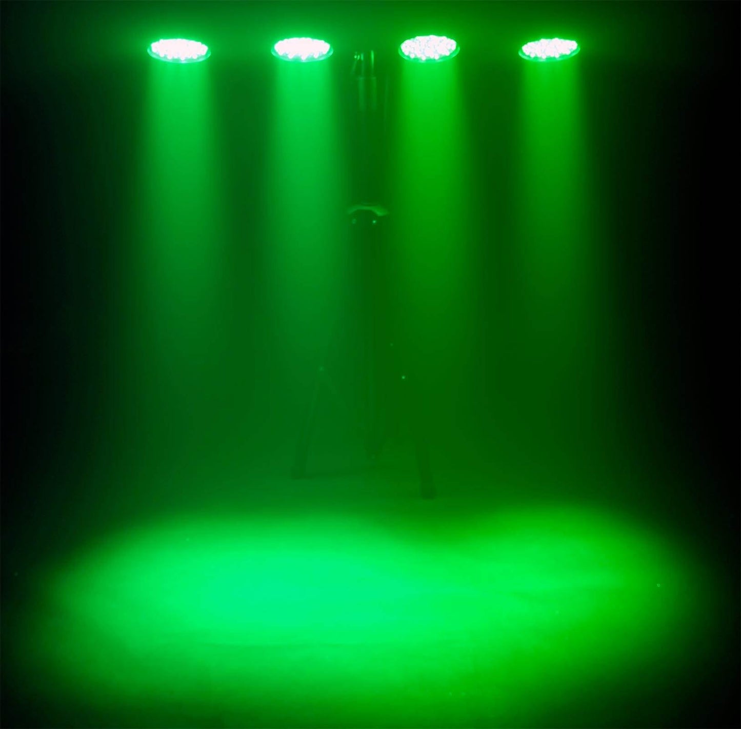 CHAUVET DJ 4BAR USB DMX LED Wash Light System w/Tripod, Travel Bags & Footswitch