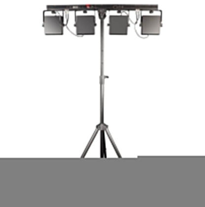 CHAUVET DJ 4BAR USB DMX LED Wash Light System w/Tripod, Travel Bags & Footswitch