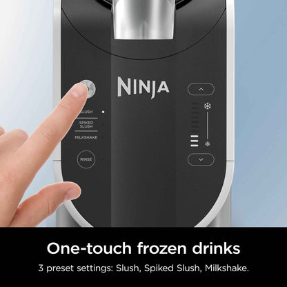 Ninja SLUSHi with RapidChill Technology, 72 oz. Frozen Drink & Slushie Machine, 3 Presets, Margaritas, Frappes, Dishwasher Safe, Gray, FS300