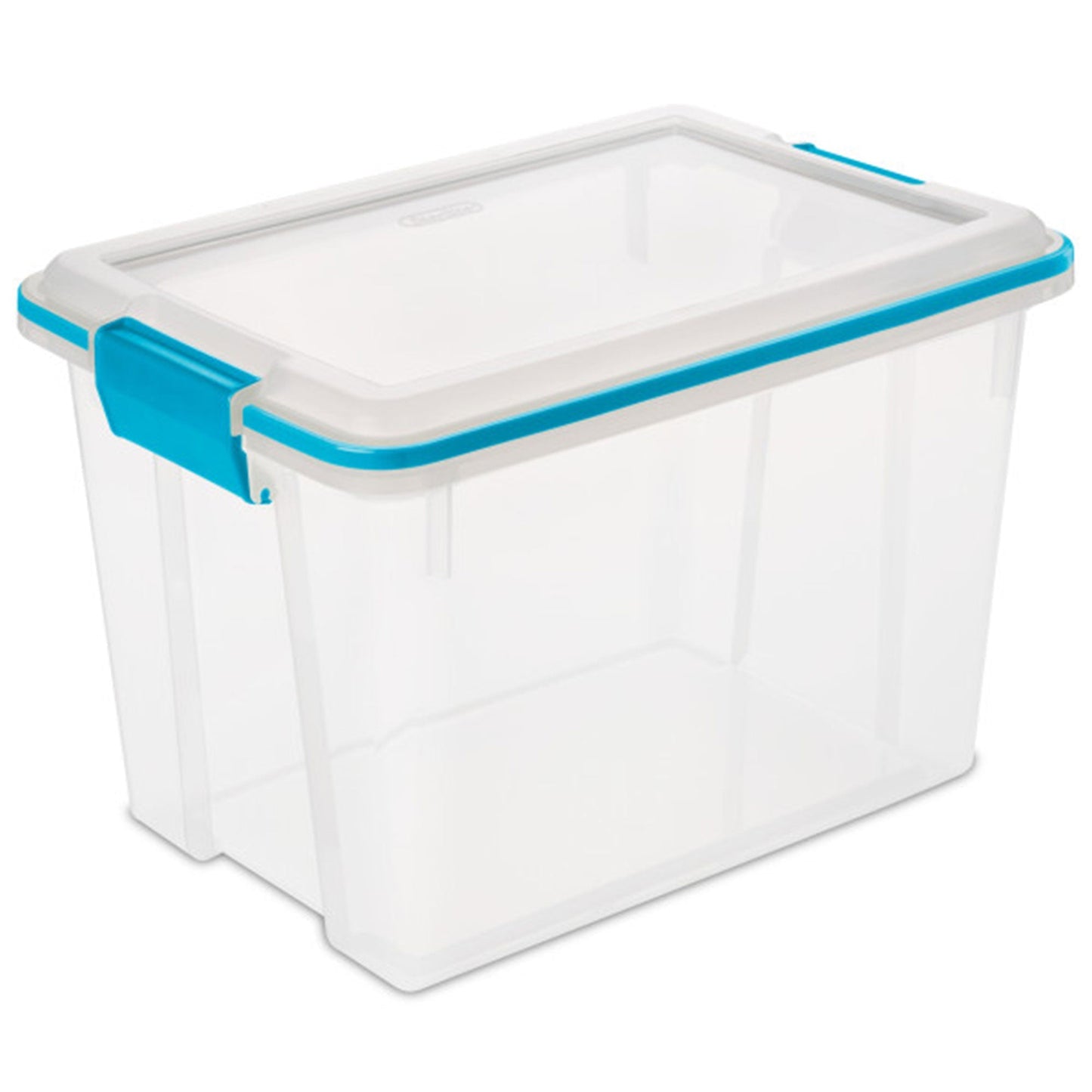Sterilite Large 20 Qt Home Storage Container Tote with Latching Lids, (24 Pack)