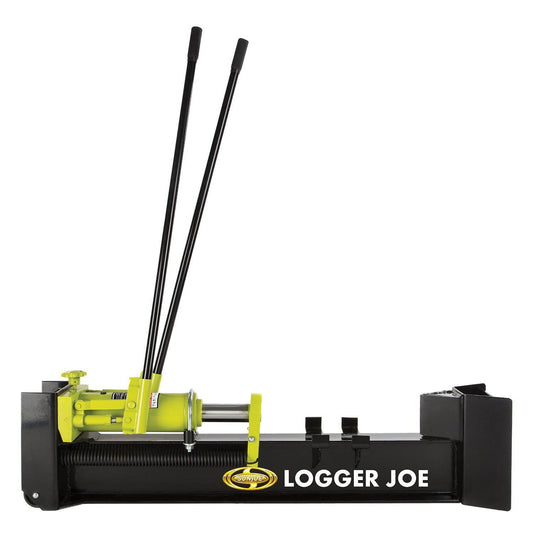 Sun Joe Hydraulic Steel Beam Log Splitter, 10 Ton Capacity Firewood Tool, LJ10M
