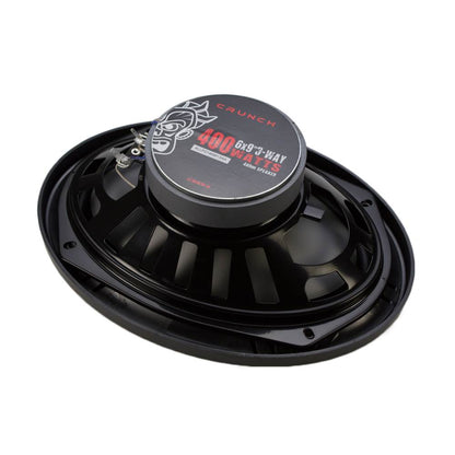 Crunch 400 Watts 6 x 9 Inches 3-Way 4-Ohm Coaxial CS Speakers, Black | CS-693 - Find Fresh Goods