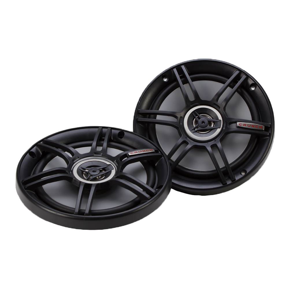 Crunch 300 Watts 6.5-Inch Coax Shallow 4 Ohms CS Speakers, Black | CS-65CXS - Find Fresh Goods