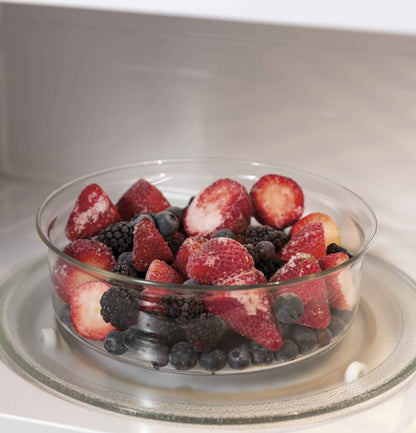 GE 1.1 Cu. Ft. Capacity Countertop Microwave Oven Stainless Steel