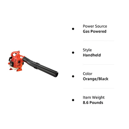 ECHO PB-2520 170 MPH at 453 CFM 25.4cc Gas Powered Handheld Leaf Blower