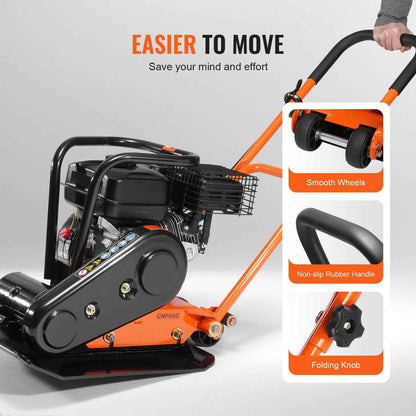 KFFKFF board pressure solid board consolidation machine 6.5HP rear tuning machine 196cc EPA and Carb