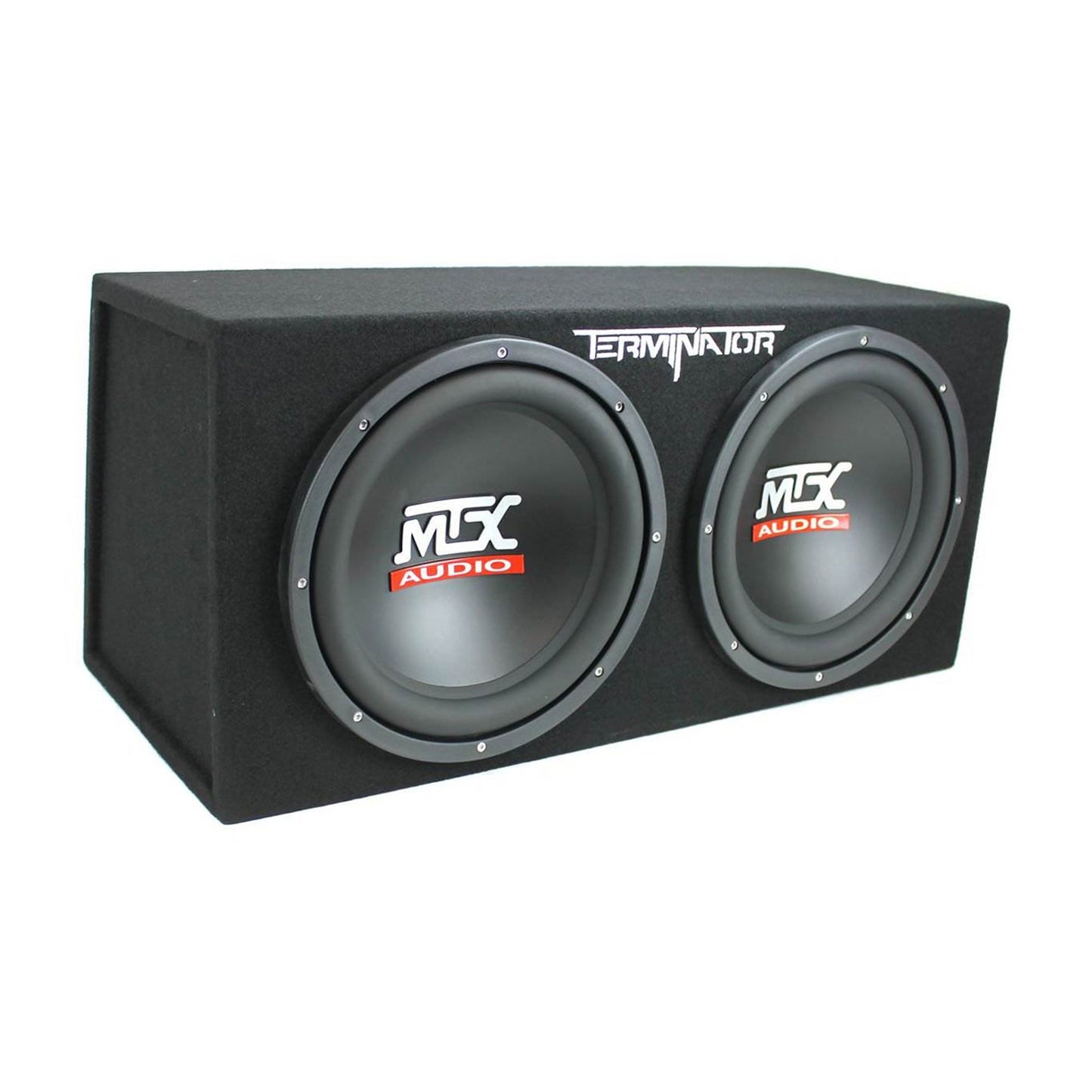 MTX 12" Dual Subwoofer Enclosure, Planet Audio Amplifier, 2 Soundstorm Wire Kits - Find Fresh Goods