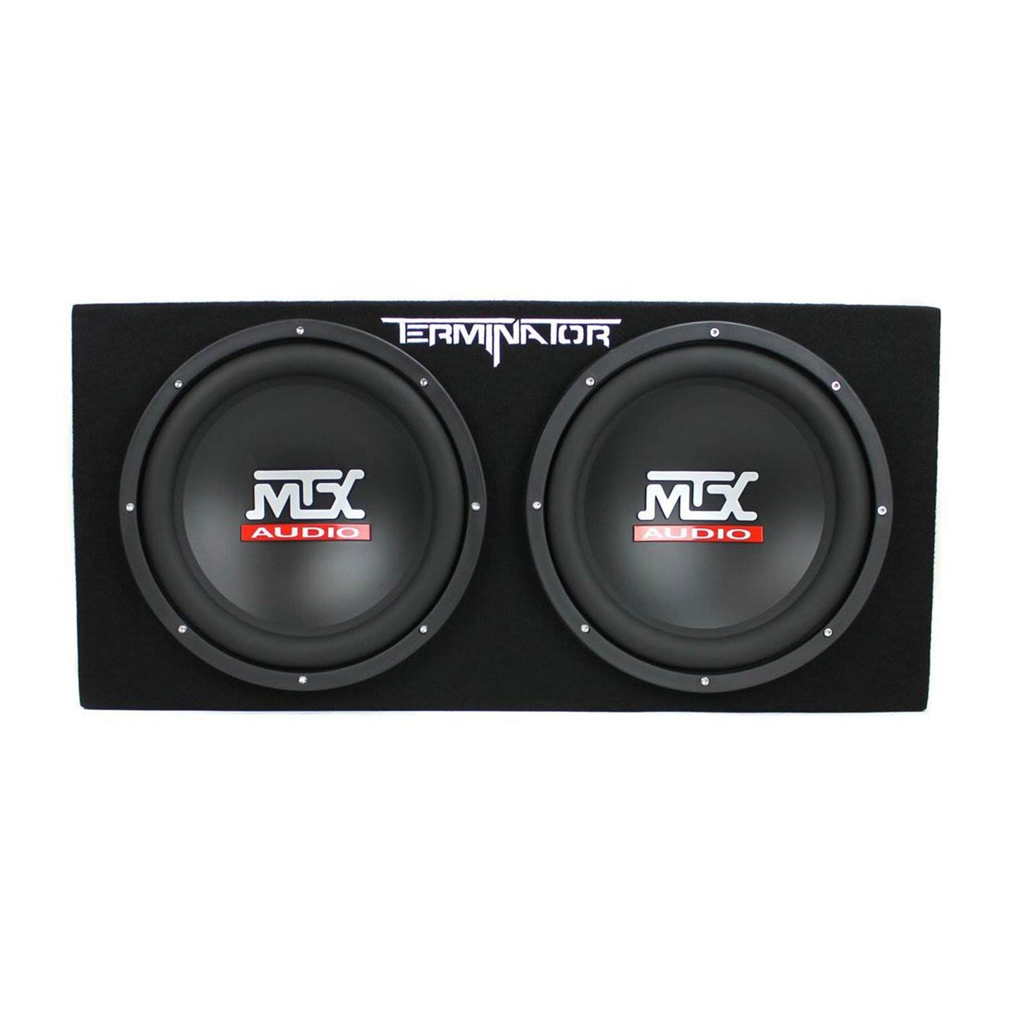 MTX 12" Dual Subwoofer Enclosure, Planet Audio Amplifier, 2 Soundstorm Wire Kits - Find Fresh Goods
