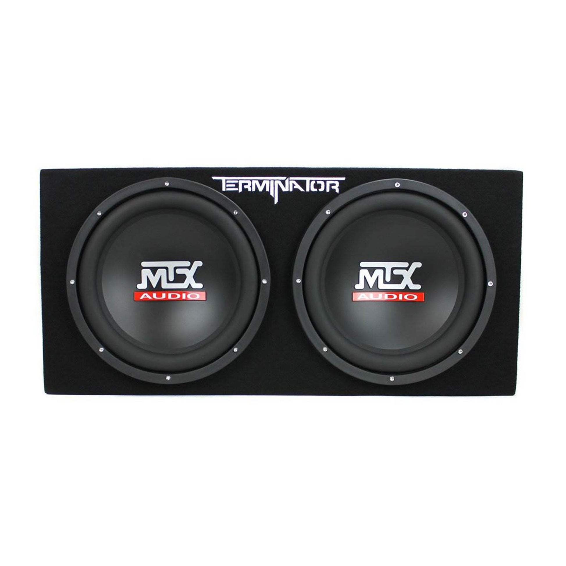MTX 12" Dual Subwoofer Enclosure, Planet Audio Amplifier, 2 Soundstorm Wire Kits - Find Fresh Goods