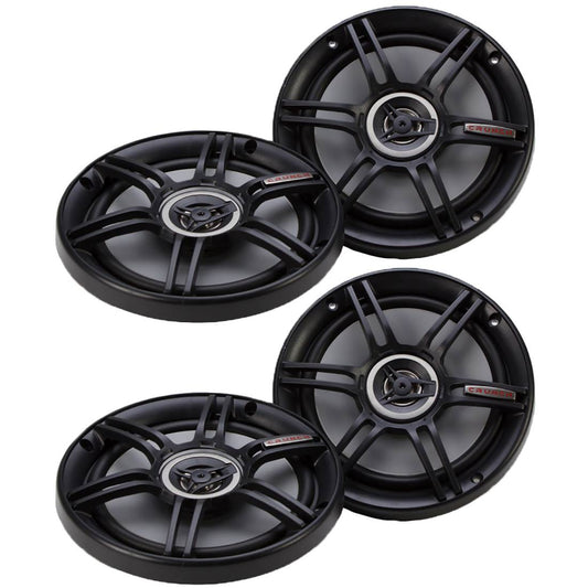 Crunch 300 Watts 6.5-Inch Coax Shallow 4 Ohms CS Speakers (2 Pack) | CS-65CXS - Find Fresh Goods
