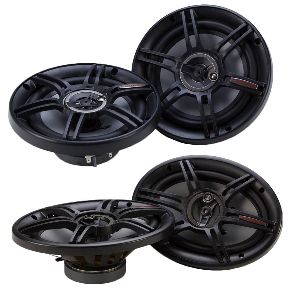 Crunch 300 Watts 6.5-Inch CS Speakers + 400 Watts 6x9 Inches Coaxial CS Speakers - Find Fresh Goods