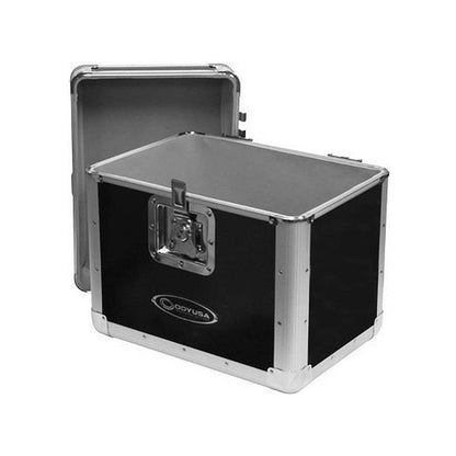 Odyssey KROM Transport Case for 70, 12 Inch Vinyl Records, Silver (2 Pack)