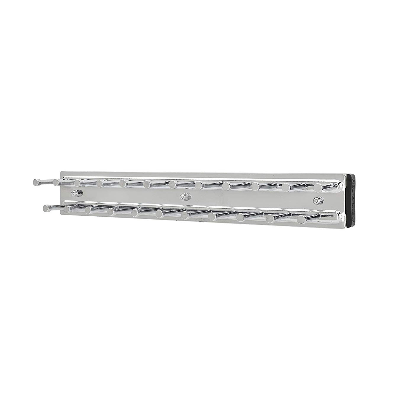 Rev-A-Shelf TRC-12CR 12-Inch Side Mount Extending Tie Rack, Chrome (Refurbished)