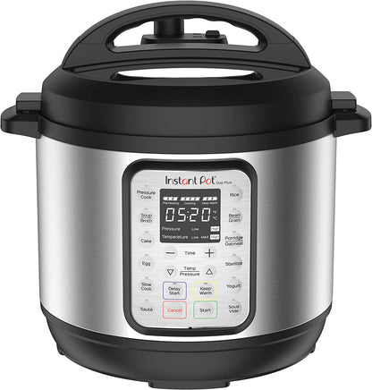 Instant Pot Duo 7-in-1 Electric Pressure Cooker, Slow Cooker, Rice Cooker, Steamer, Sauté, Yogurt Maker, Warmer & Sterilizer, Includes App With Over 800 Recipes, Stainless Steel, 6 Quart