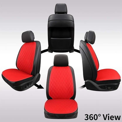 ISFC INSURFINSPORT Leather Front Inside Car Seat Cover Accessory, Red - Find Fresh Goods