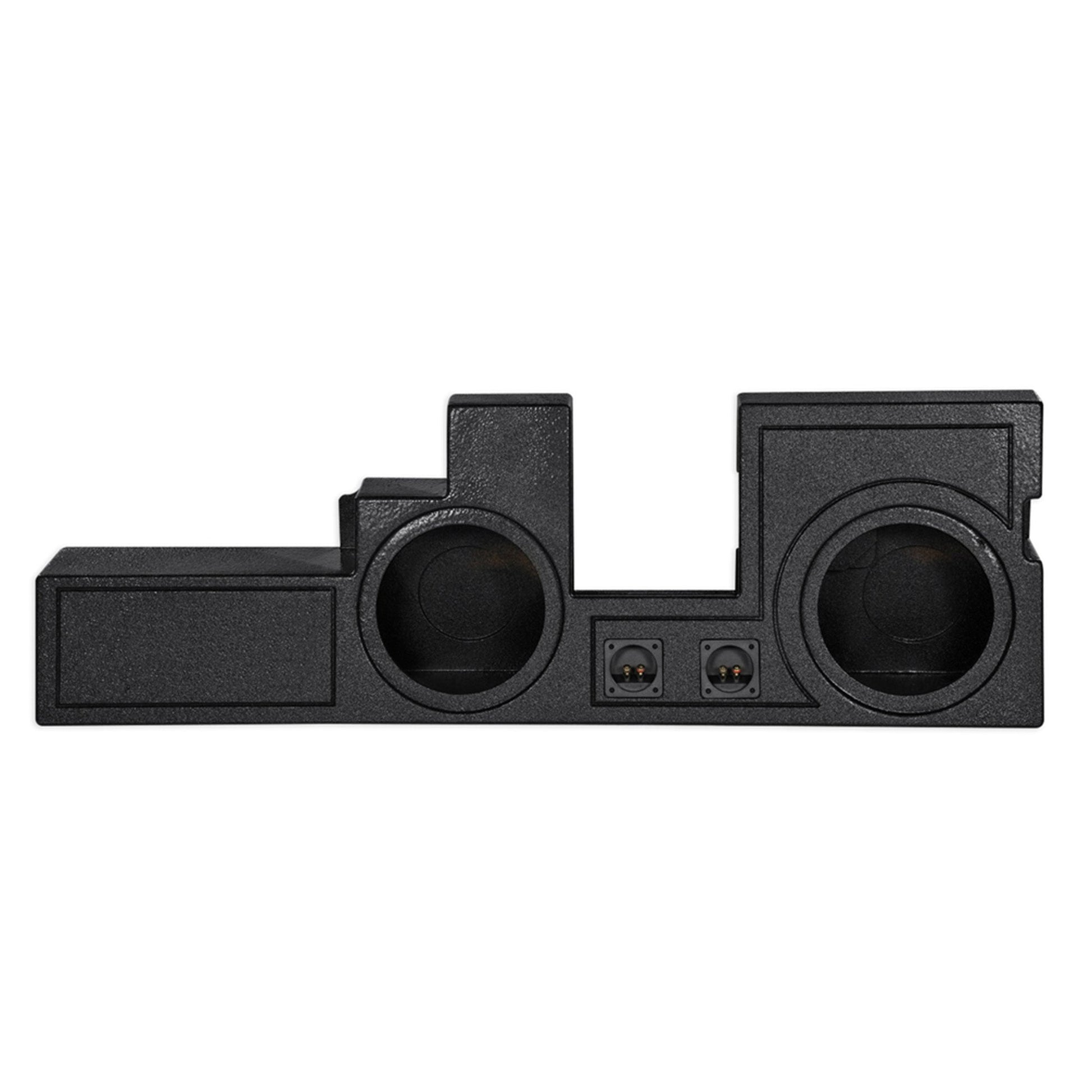 Q Power Dual 10" Ported Enclosure for Ford Super Duty 00-16 | QBFORD09F350210 - Find Fresh Goods