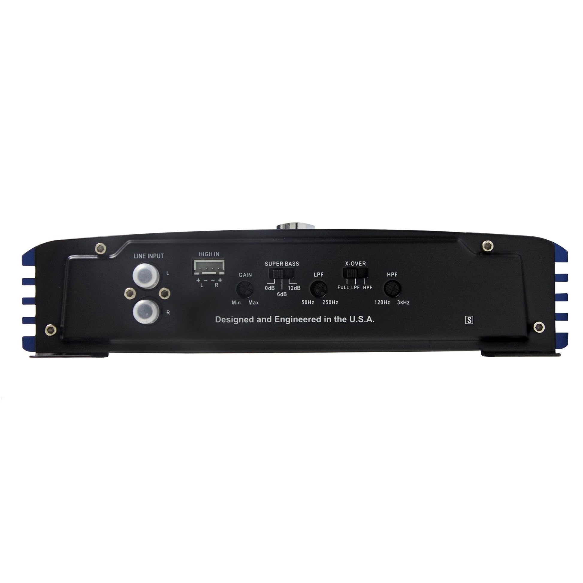 Crunch PowerDriveX 1000W 2 Channel Car Stereo Amplifier w/ 300W 6.5 Inch Speaker - Find Fresh Goods