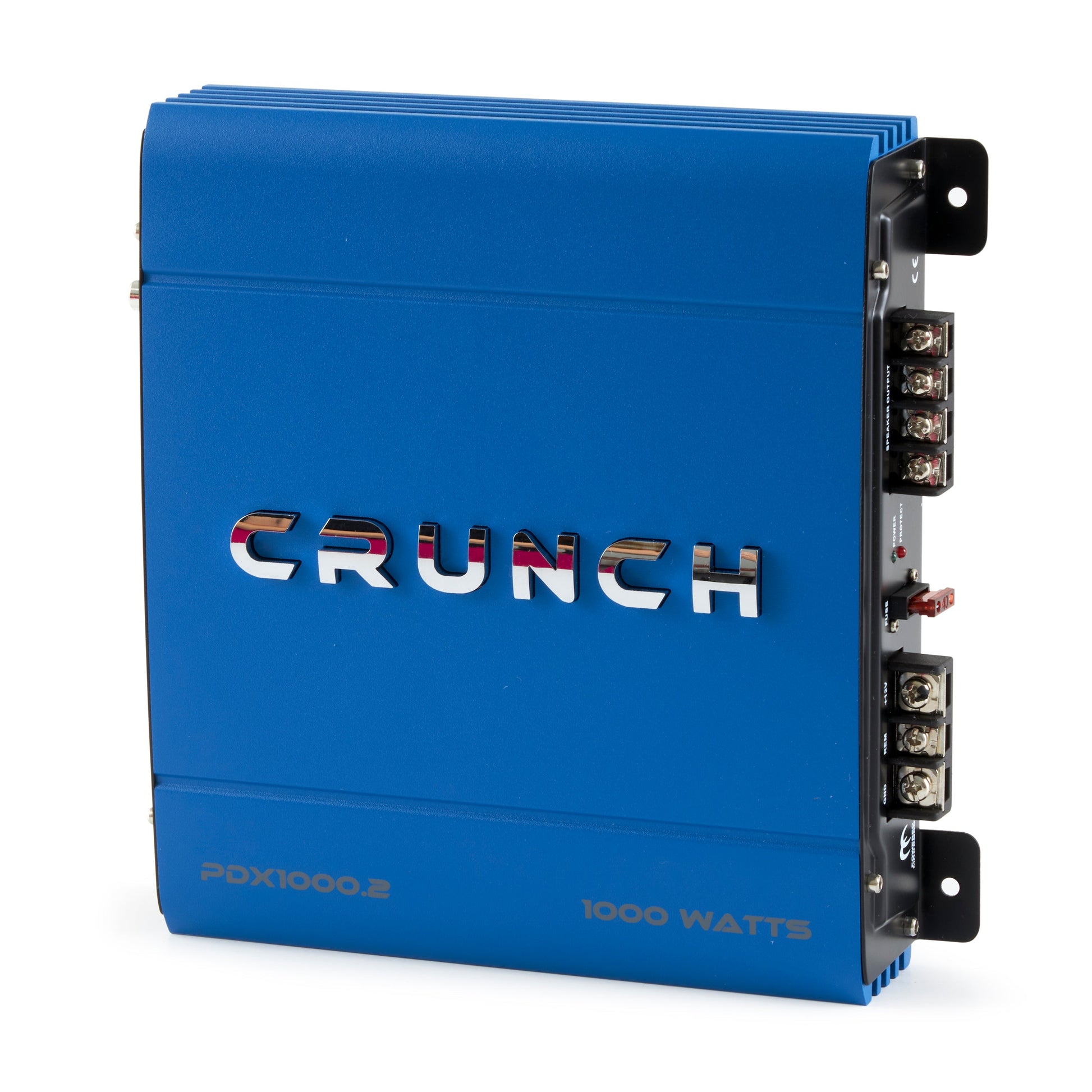 Crunch PowerDriveX 1000 Watt 2 Channel Exclusive Blue A/B Car Stereo Amplifier - Find Fresh Goods