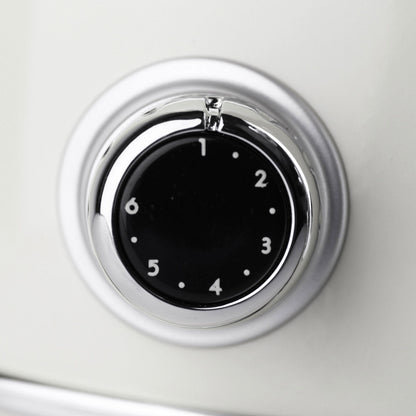 Haden Heritage 4 Slice Wide Slot Stainless Steel Toaster, Ivory & Chrome