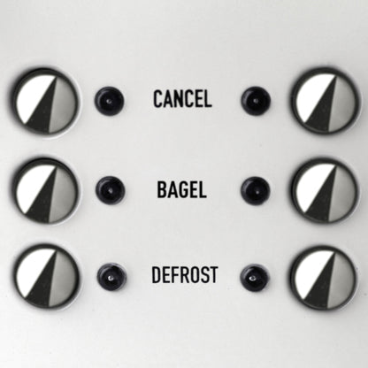 Haden Heritage 4 Slice Wide Slot Stainless Steel Toaster, Ivory & Chrome