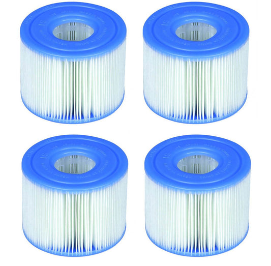Intex 29001E PureSpa Type S1 Easy Set Pool Filter Cartridges (4 Filters)