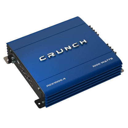 Crunch PowerDriveX 4 Channel Car Stereo Amplifier with 300W 6.5" Speakers, Pair - Find Fresh Goods