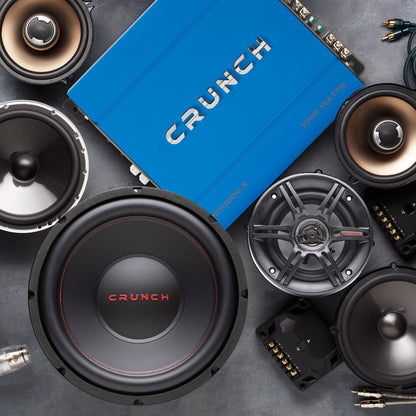 Crunch PowerDriveX 1000 Watt 4 Channel Exclusive Blue A/B Car Stereo Amplifier - Find Fresh Goods