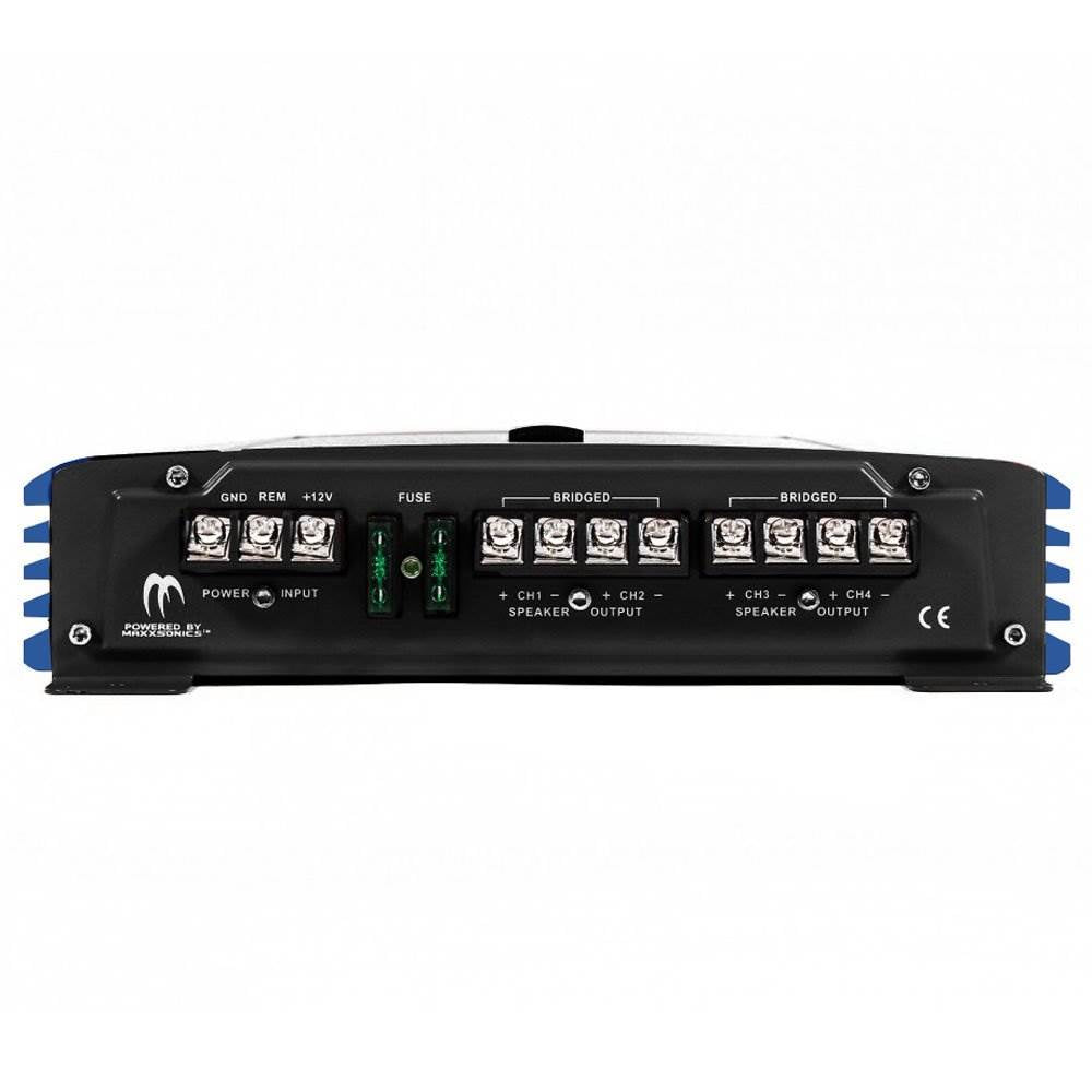 Crunch PowerDriveX 4 Channel Car Stereo Amplifier with 300W 6.5" Speakers, Pair - Find Fresh Goods