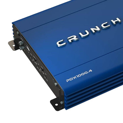 Crunch PowerDriveX 4 Channel Car Stereo Amplifier with 300W 6.5" Speakers, Pair - Find Fresh Goods