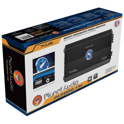 Planet Audio PL2000.1M 2000-Watt Monoblock A/B Car Audio Amplifier with Remote - Find Fresh Goods