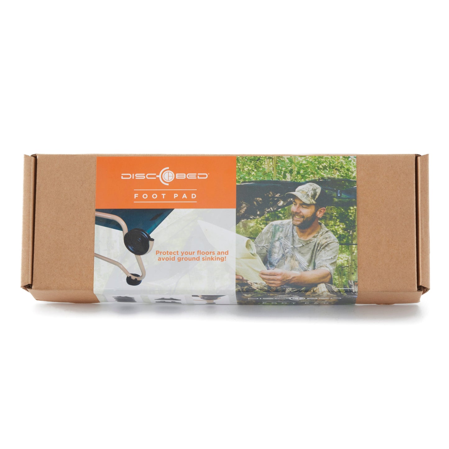 Disc-O-Bed No Slip Foot Pads for Cam-o-Bunk Camping Cots, Set of 4