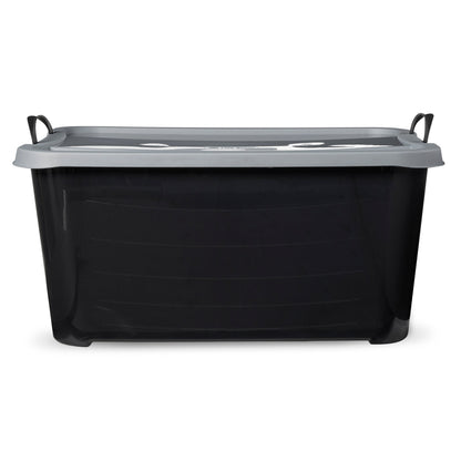 Life Story 55 Qt Stackable Home Organization Lidded Storage Container, 18 Pack