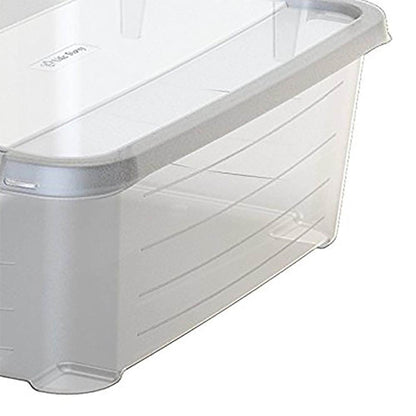 Life Story Clear Closet Organization Storage Box Container, 14 Quart (6 Pack)