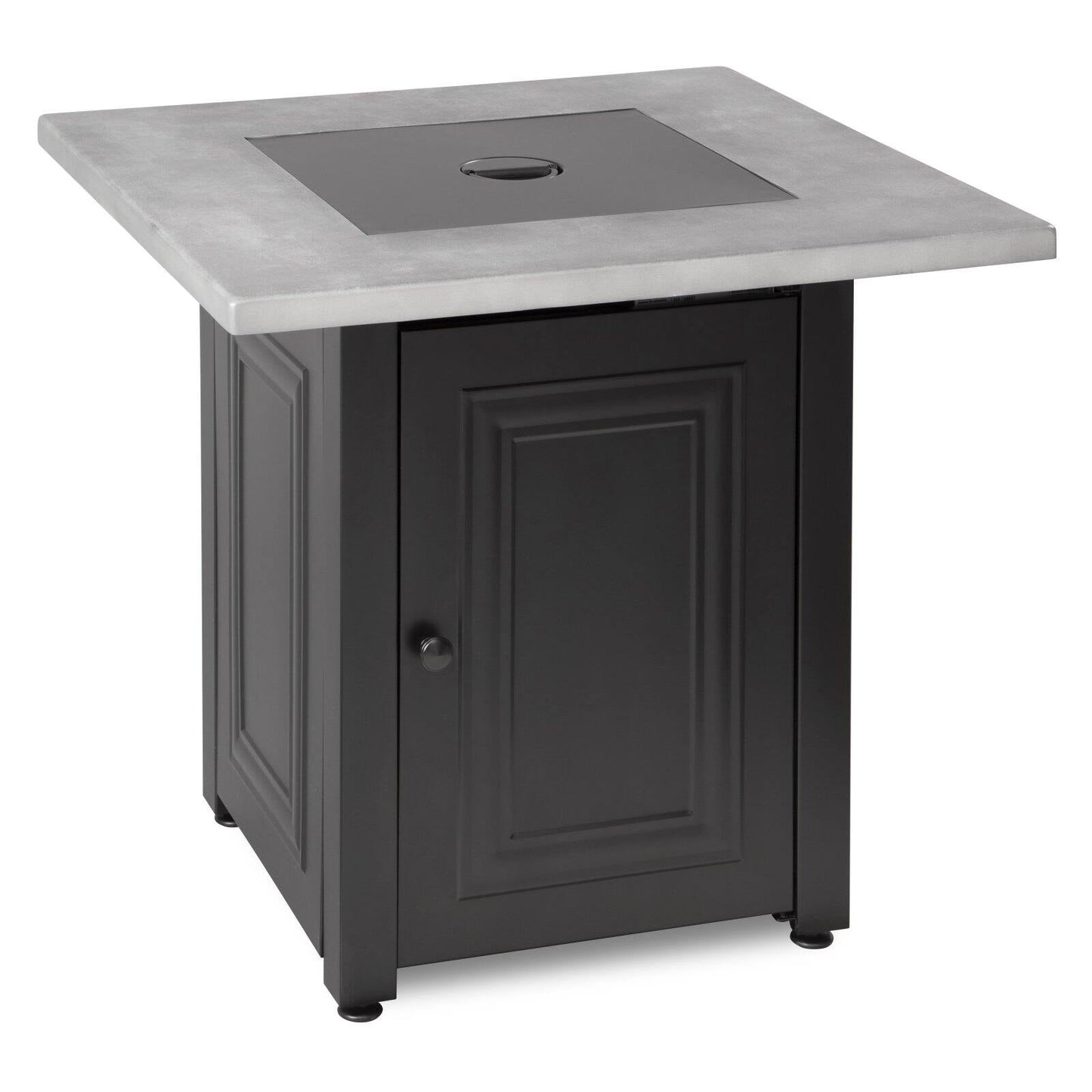 Endless Summer 28-Inch "The Wakefield " Square Propane Gas  Outdoor Fire Pit - Grey & Black