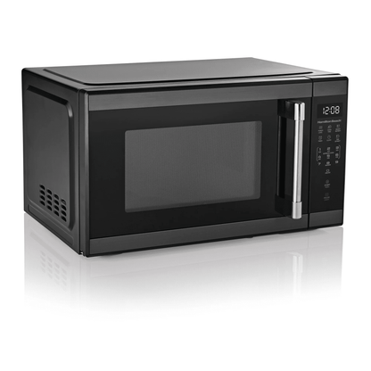 Hamilton Beach 1.1 Cu Ft Countertop Microwave Oven in Stainless Steel