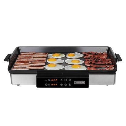 Chef'sChoice 2-in-1 Digital Griddle & Dual Burner, in Stainless Steel (GRCC2N1SS13)