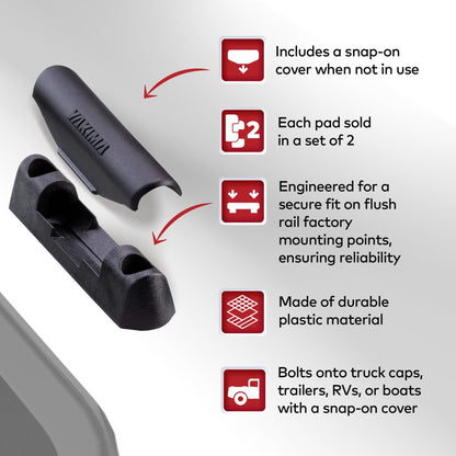 YAKIMA Landing Pad Mounting Accessory Compatible with SkyLine or Control Towers - Find Fresh Goods