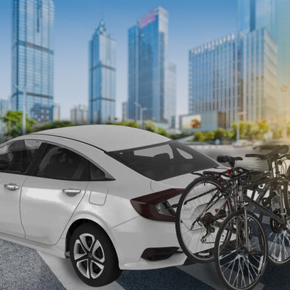 Yakima HangOut Car Trunk Compact Foldable 3 Bicycle Mount Rack Carrier, Black - Find Fresh Goods